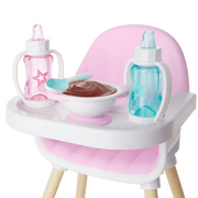 Little Bitty Baby™ Layette & High Chair Set for 7.75-inch Dolls G5