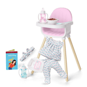 Little Bitty Baby™ Layette & High Chair Set for 7.75-inch Dolls G5