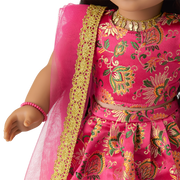 Diwali Celebration Outfit for 18-inch Dolls I3