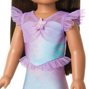 2-in-1 Sparkly Mermaid Outfit for WellieWishers™ Dolls S9