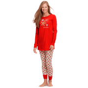 Holiday Dreams Pajama Top for Women P2