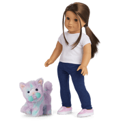 Purrpley Pink Kitty Cat for 18-inch Dolls R9