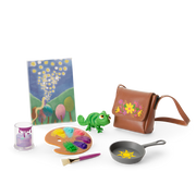 American Girl® Disney Princess Rapunzel Painting Accessories & Pascal for 18-inch Dolls A5