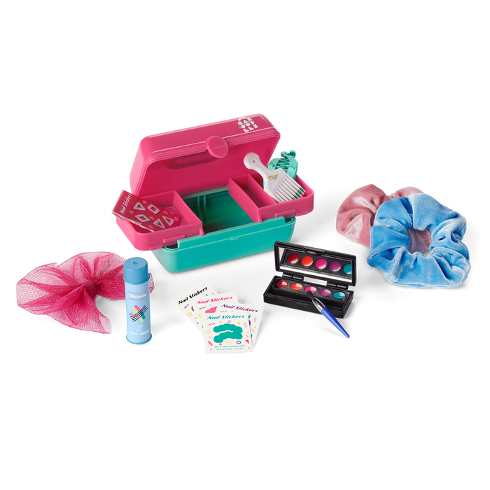 Courtney's™ Caboodles® & Hair Accessories Kit for 18-inch Dolls (Historical Characters) O8