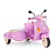 Hit the Road Scooter & Sidecar for 18-inch Dolls H1