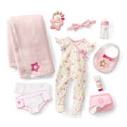 Bitty Baby® Doll #6 with red hair Care & Play Set Y2