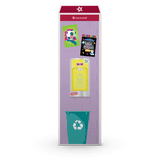 Colorful Cubbies Locker Set for 18-inch Dolls J2