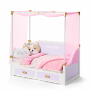 All Set for Sleepovers Canopy Bed for 18-inch Dolls W9