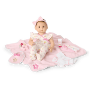 Bitty Baby® Doll #2 with brown hair Care & Play Set B3