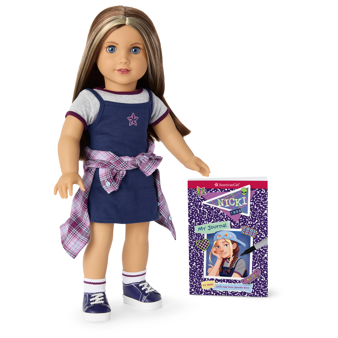 Nicki™ 18-inch Doll & Journal (Historical Characters) M0
