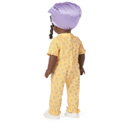 Claudie's™ Yellow Bloom Pajamas for 18-inch Dolls (Historical Characters) D2