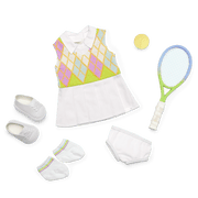 ’90s Twins Isabel’s™ Tennis Gift Set (Historical Characters) B8