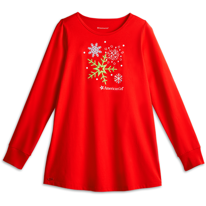 Holiday Dreams Pajama Top for Women B8