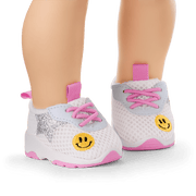 Cheerful Chunky Sneakers for 18-inch Dolls X7