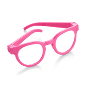 Petal-Pink Glasses for 18-inch Dolls M1