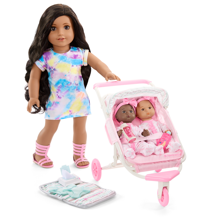 Little Bitty Baby™ Double Stroller Set for 7.75-inch Dolls G8