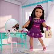 Raquel's™ Beach Party Dress for 18-inch Dolls (Girl of the Year™ 2026) P5