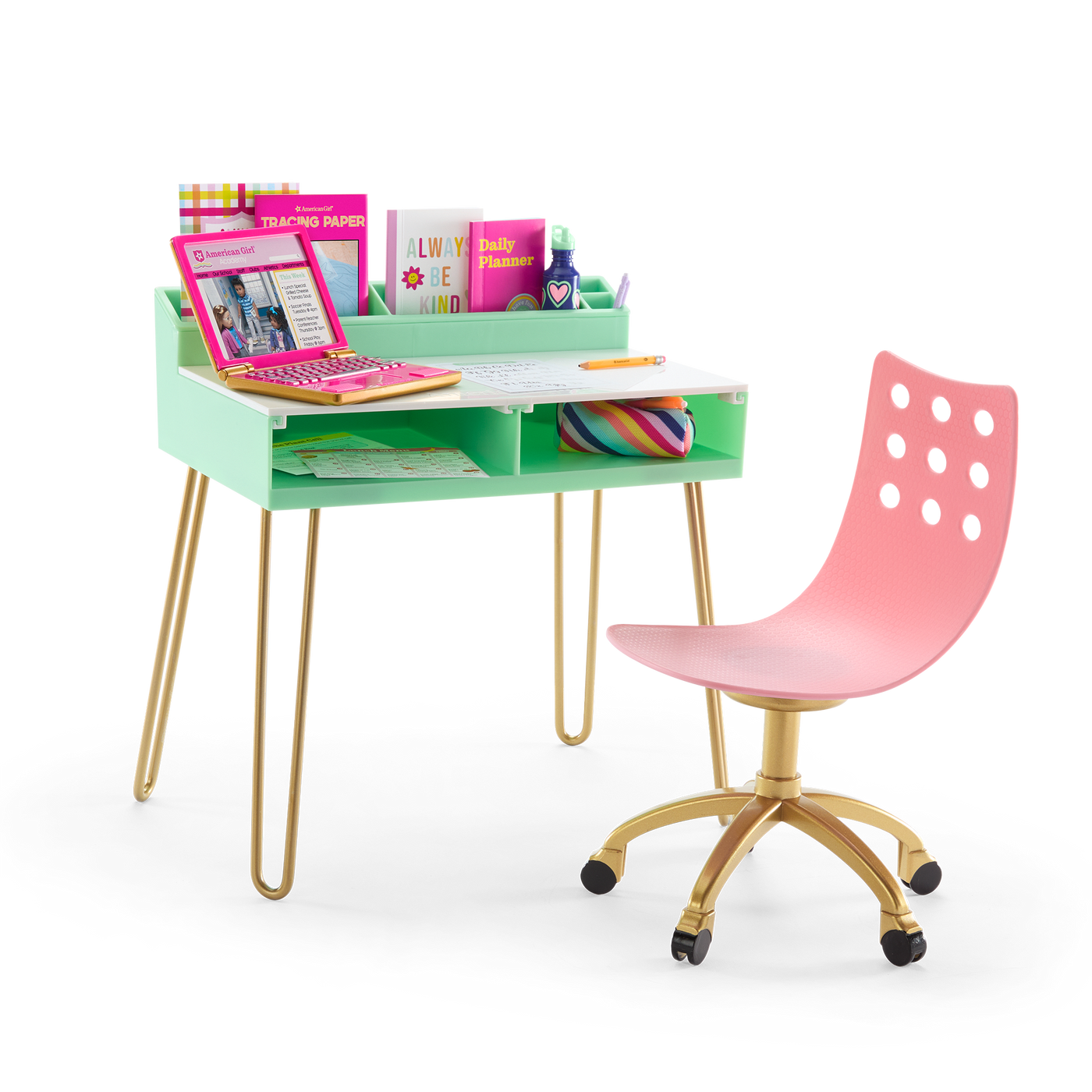 Write On! Desk Set for 18-inch Dolls S7