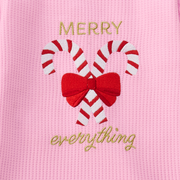 Merry Everything PJs for Girls A4