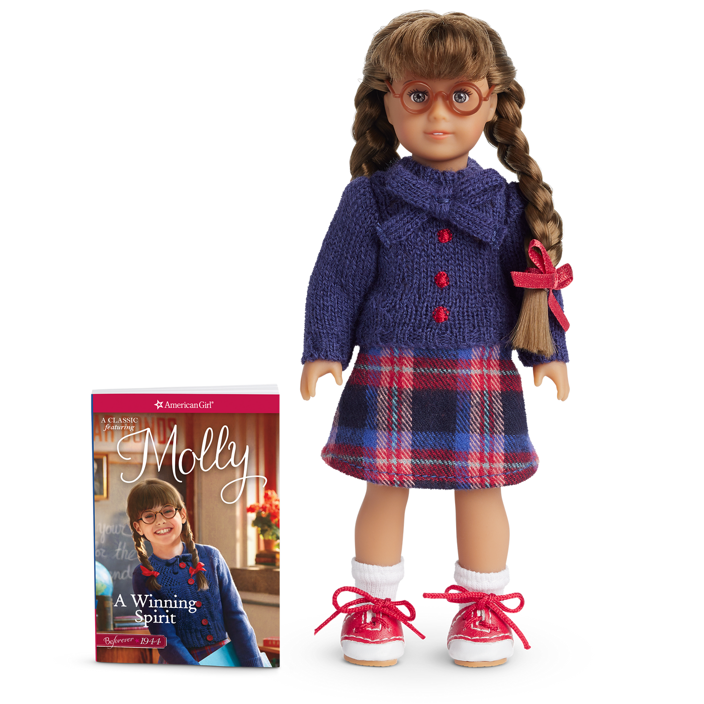 Molly McIntire™ Mini Doll & Book (Historical Characters) T6