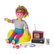 Courtney‘s™ TV & Fitness Accessories for 18-inch Dolls (Historical Characters) G4