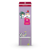 Colorful Cubbies Locker Set for 18-inch Dolls J2