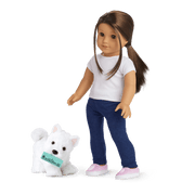 Coconut Chip™ Dog for 18-inch Dolls Q7