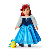 American Girl® Disney Princess Ariel Day Dress, Flounder & Accessories for 18-inch Dolls Q5