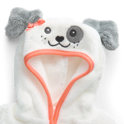Comfy Puppy Robe Set for Girls & 18-inch Dolls F2
