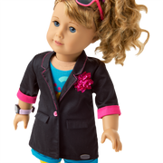 Courtney’s™ Oversized Blazer for 18-inch Dolls (Historical Characters) Z3