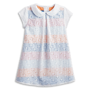 Sunny Flowers Dress for Little Girls S6