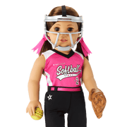 Softball Star Uniform for 18-inch Dolls P9