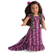 Nanea's Holoku Dress for 18-inch Dolls (Historical Characters) K1