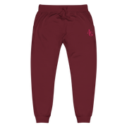American Girl® Burgundy Fleece Sweatpants for Adults U6