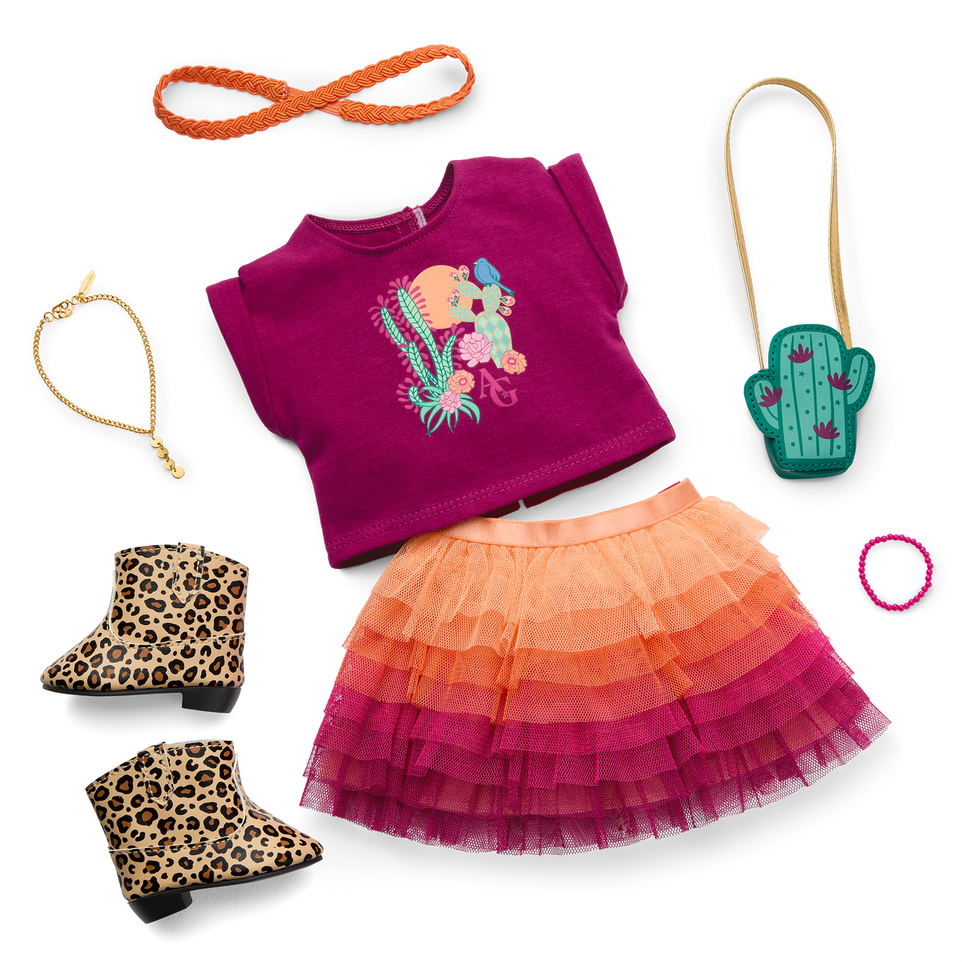 Fun in the Southwest Travel Outfit for 18-inch Dolls T1