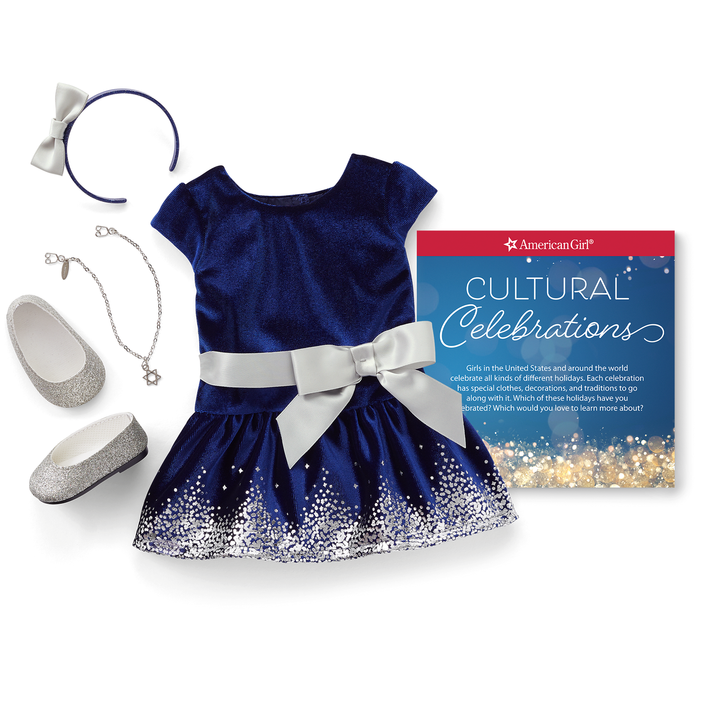 Hanukkah Celebration Outfit for 18-inch Dolls B5