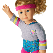 Courtney's™ Fitness Outfit for 18-inch Dolls (Historical Characters) N6
