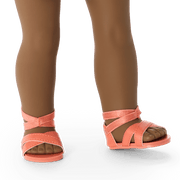 Orange You Glad It's Summer Outfit for 18-inch Dolls K8