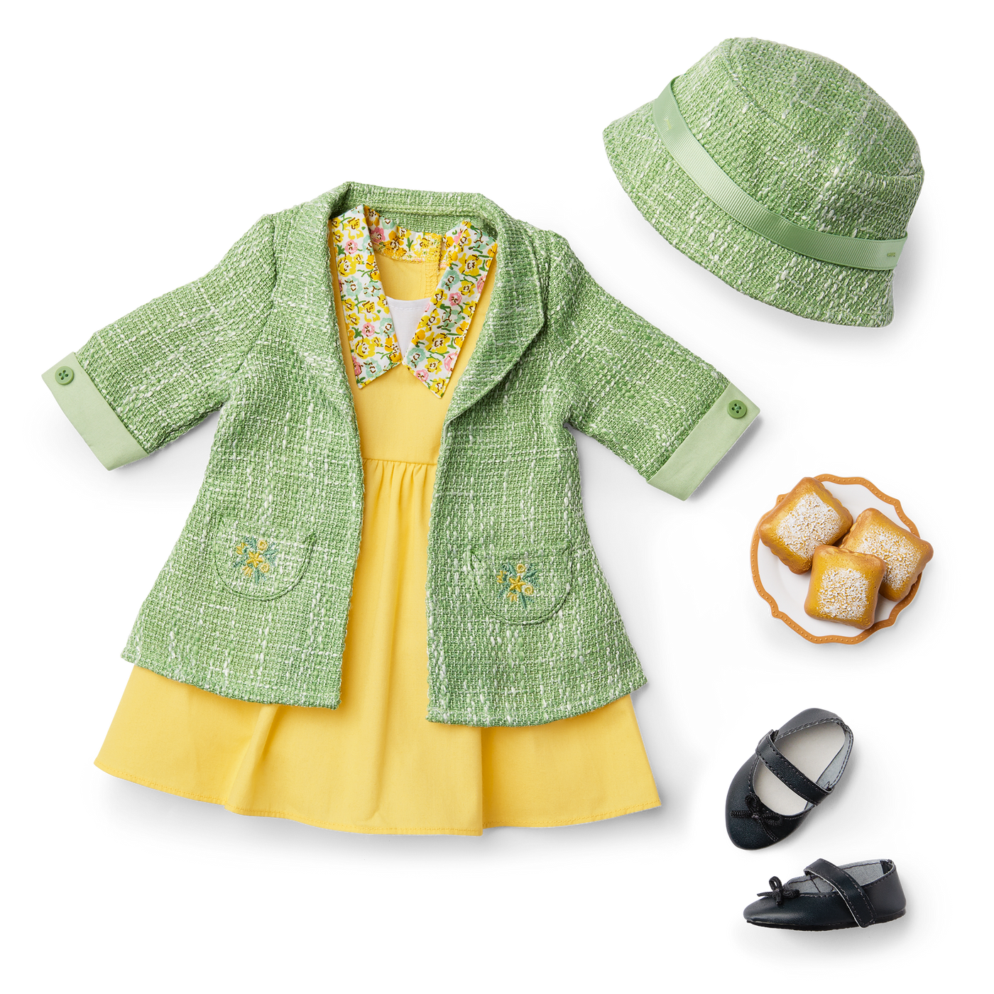 American Girl® Disney Princess Tiana Work Dress & Accessories for 18-inch Dolls J1