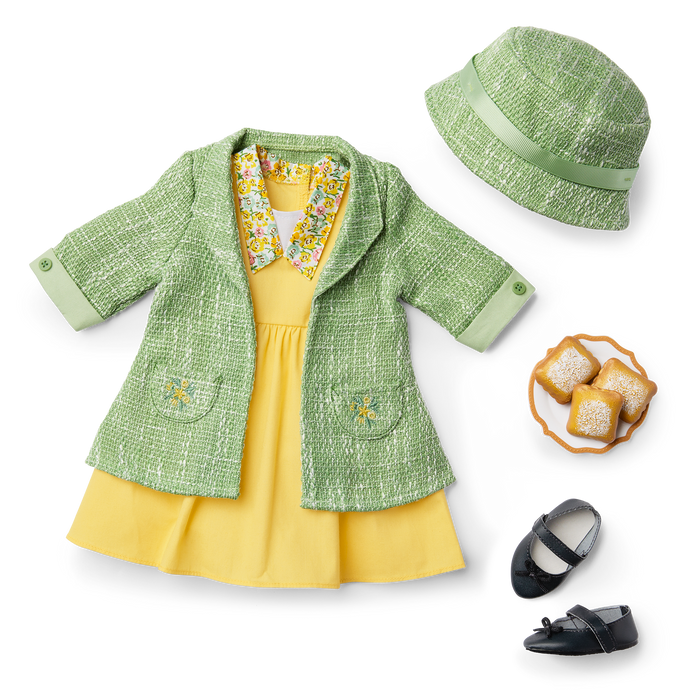 American Girl® Disney Princess Tiana Work Dress & Accessories for 18-inch Dolls M5