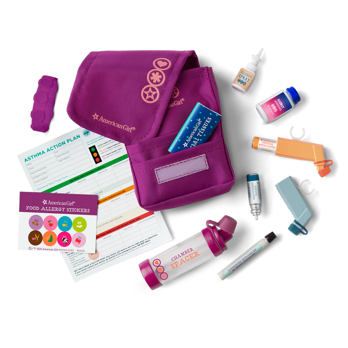 Asthma & Allergy Set for Dolls F4