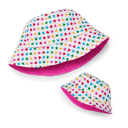 AG™ Star Bucket Hat Set for Girls & Dolls M4