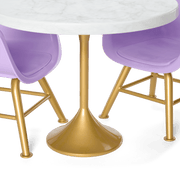 Kitchen Table for Two Set for 18-inch Dolls J0