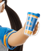 American Girl® x NFL Los Angeles Chargers Fan Outfit & Accessories for 18-inch Dolls W0