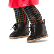 Nicki’s™ Red Vinyl Jumper Outfit for 18-inch Dolls (Historical Characters) R7