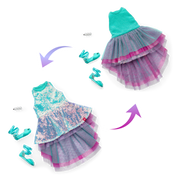 Glam Shimmering Ocean Outfit for 18-inch Dolls C8