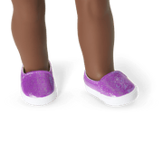 Truly Me™ 18-inch Doll #91 with curly purple hair L0