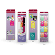 Colorful Cubbies Locker Set for 18-inch Dolls J2
