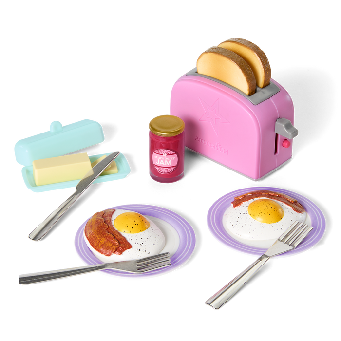 Breakfast for Two Set for 18-inch Dolls S1