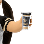 American Girl® x NFL New Orleans Saints Fan Outfit & Accessories for 18-inch Dolls J1